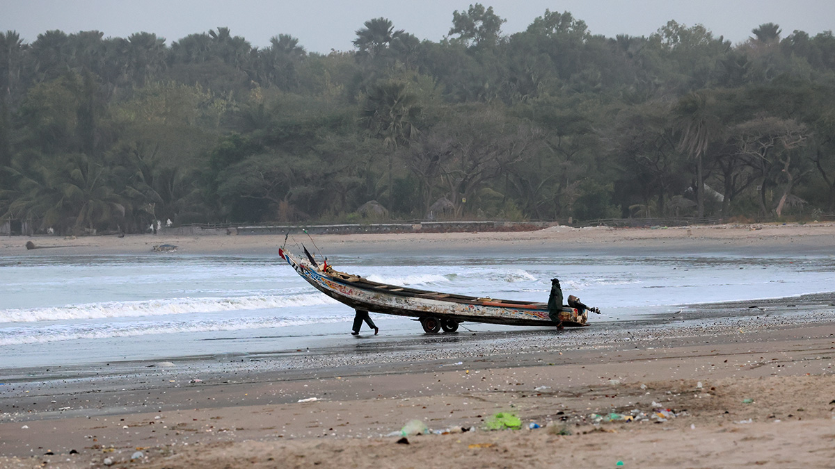 Fisherman in Sanyang